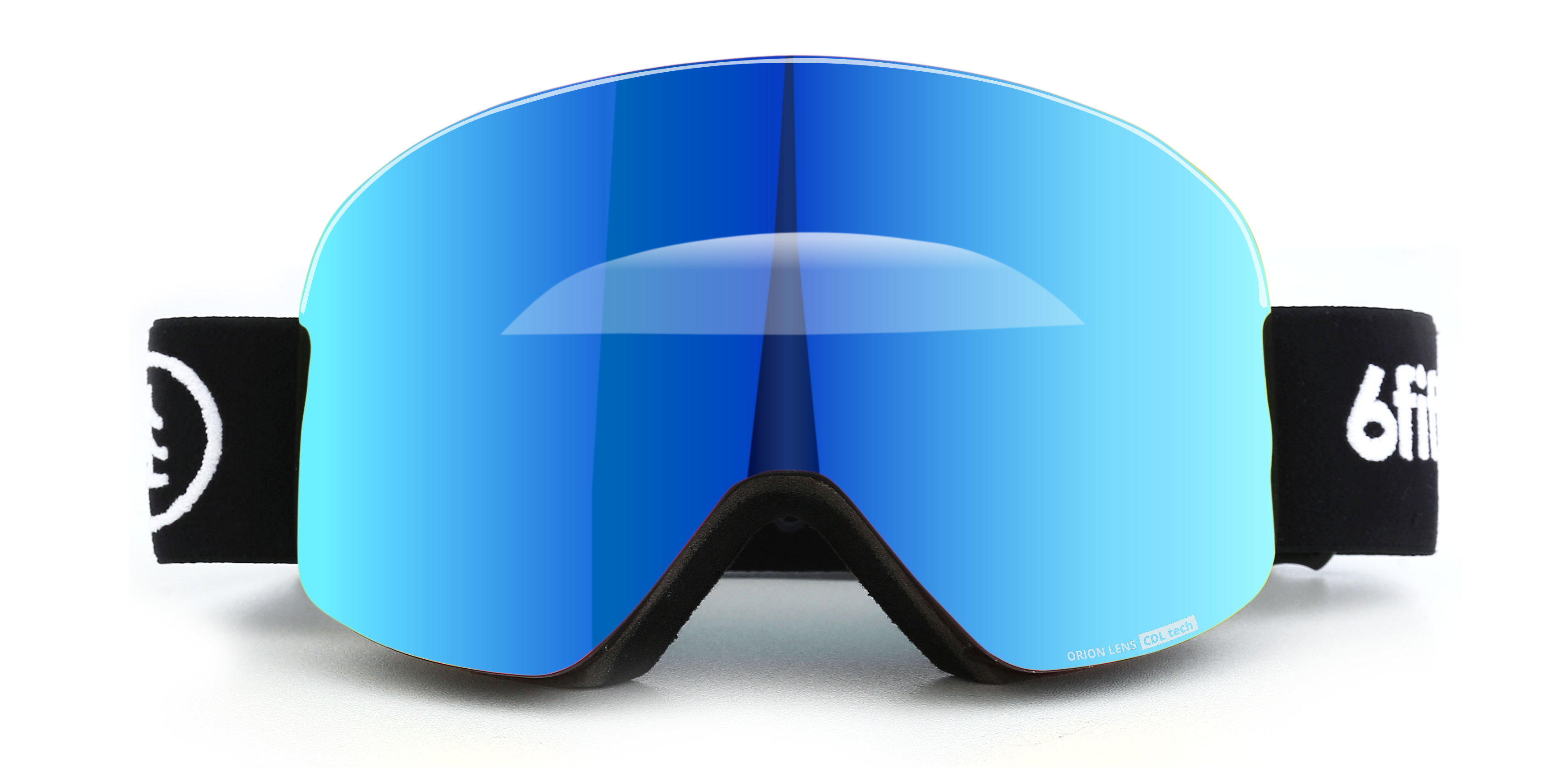 6fiftyfive Ski Goggles and Snow Goggles, Magnetic, full frame, multi layer, interchangeable lens. full REVO