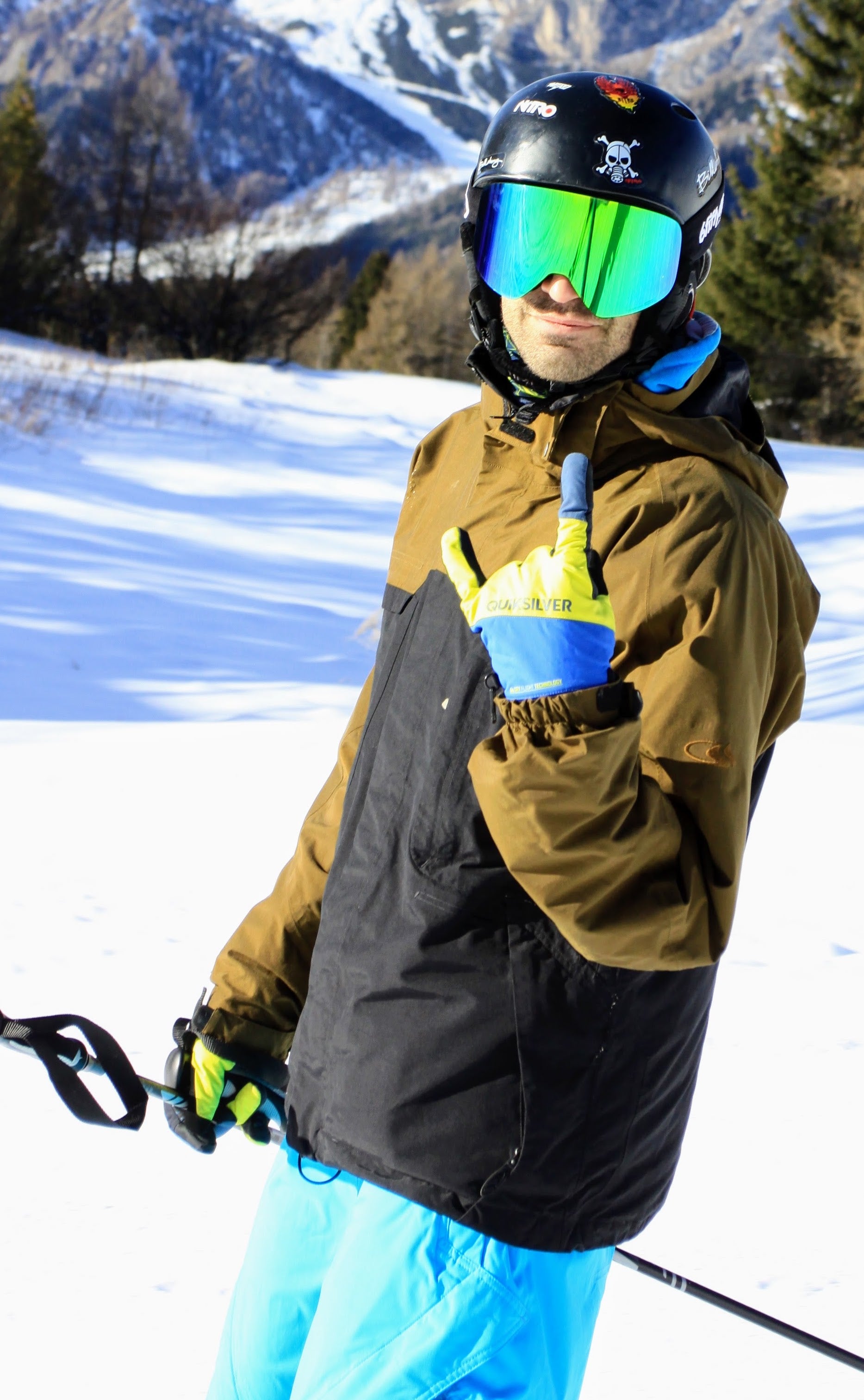 6fiftyfive Ski Goggles and Snow Goggles, Magnetic, full frame, multi layer, interchangeable lens. full REVO