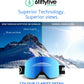 6fiftyfive Ice Blue Multilayer Lens Frameless Magnetic Ski Goggles 