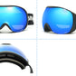 6fiftyfive - Sirius - frameless ski goggles for men and women - multilayer, Blue filter, Enhanced Contrast - full REVO - ICE BLUE - 6fiftyfive
