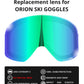 LENS ONLY - FULL REVO replacement lens for 6fiftyfive Orion ski goggles for men and women - VLT 22% - Forest green - 6fiftyfive